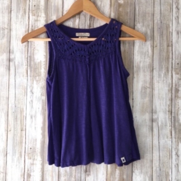 Lucky Brand Other - Lucky Brand Kids Purple Sleeveless Blouse